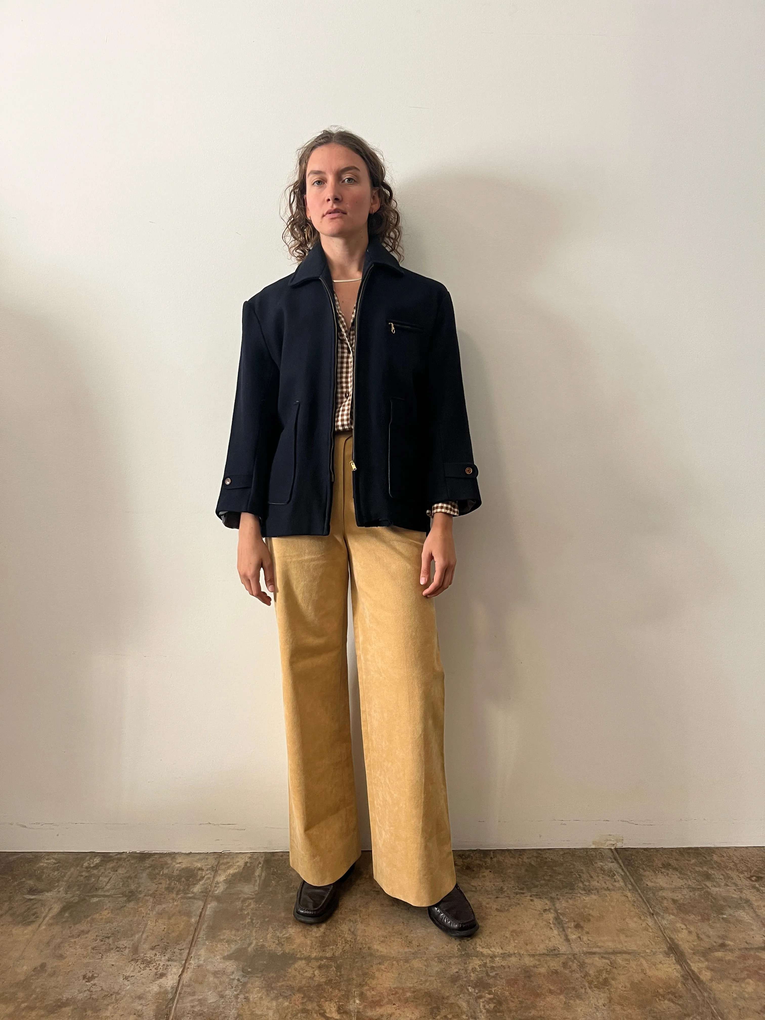 40s/50s Japanese Belted Wool Coat