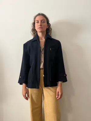 40s/50s Japanese Belted Wool Coat