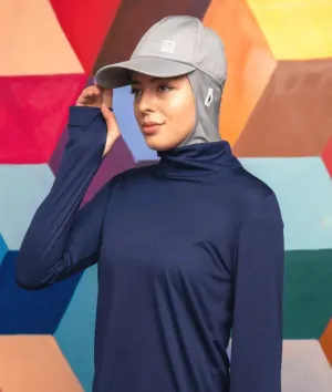 Activewear Grey Cap Hijab
