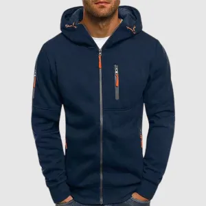 Adriano | Casual Zip-Up Hoodie Sweatshirt