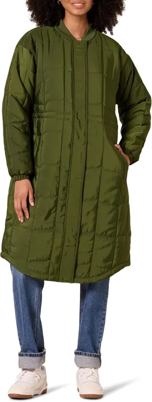 Amazon Essentials Women's Oversized Quilted Coat (Available in Plus Size)