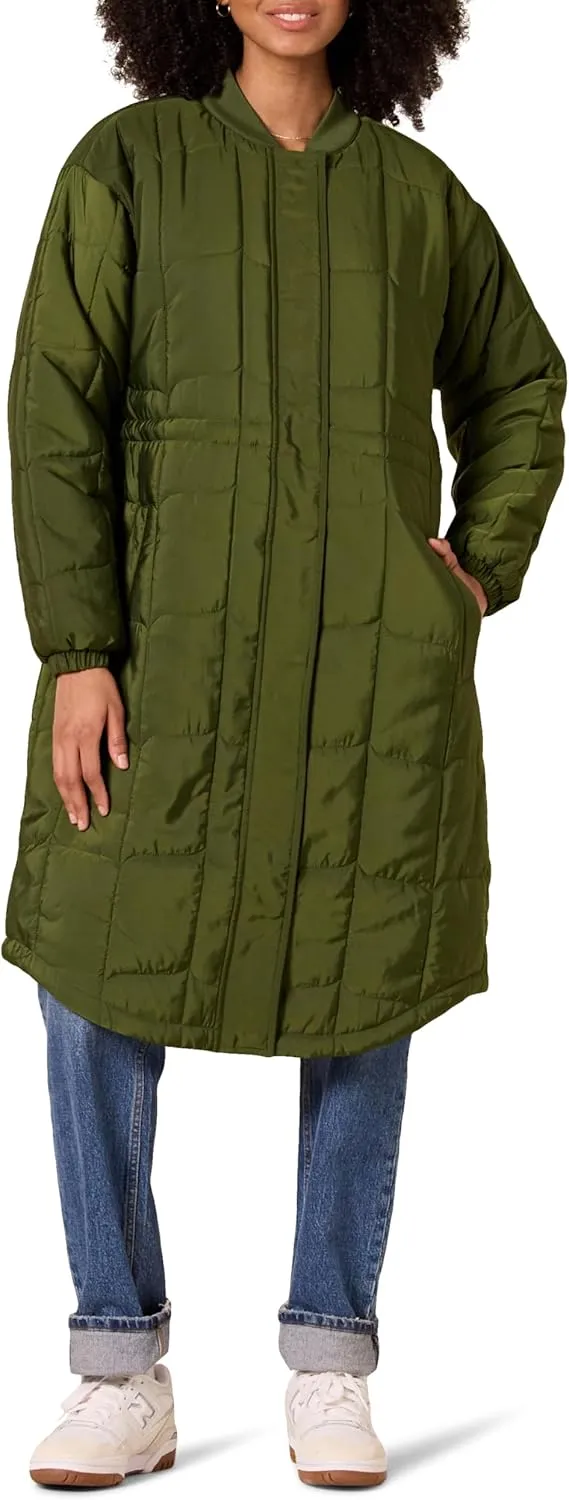 Amazon Essentials Women's Oversized Quilted Coat (Available in Plus Size)