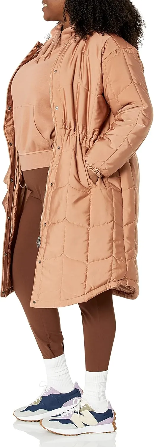 Amazon Essentials Women's Oversized Quilted Coat (Available in Plus Size)