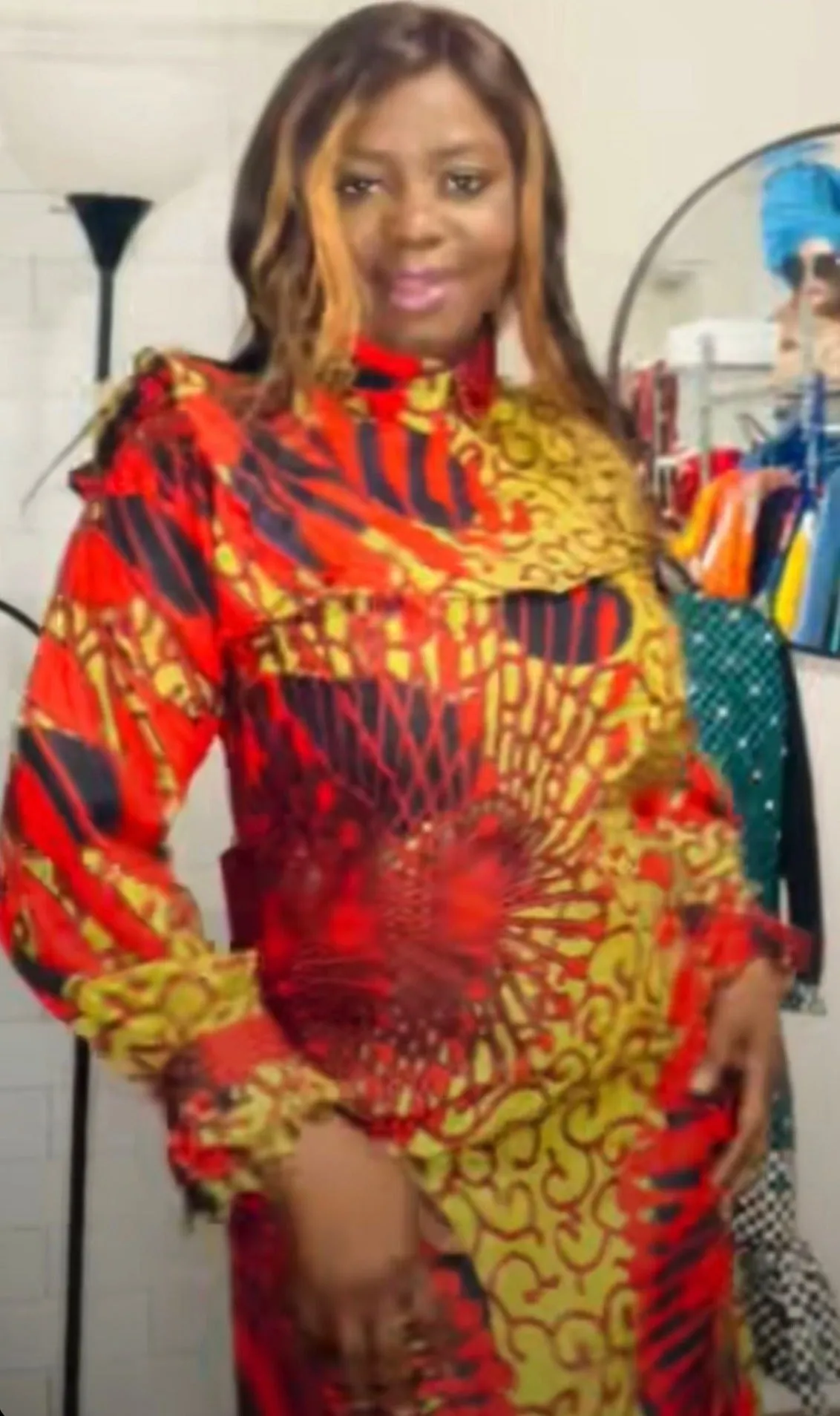 Ankara Danshiki Dresses
