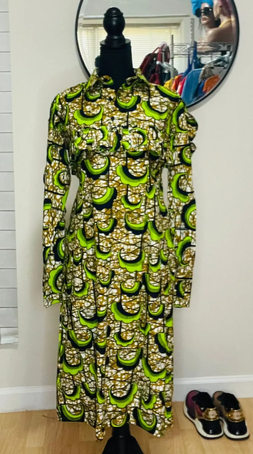 Ankara Danshiki Dresses