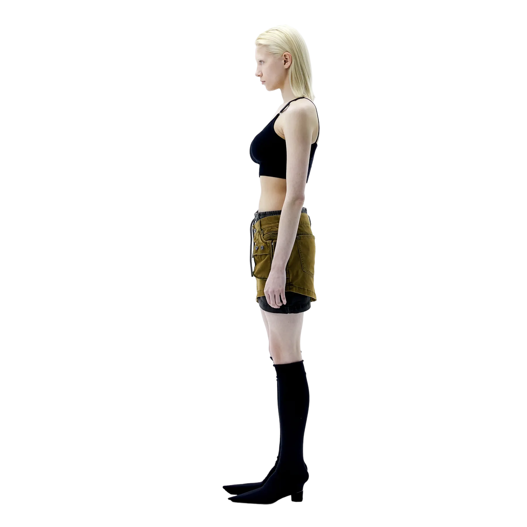 (Ariella) Strange Skirt —  Washed Olive
