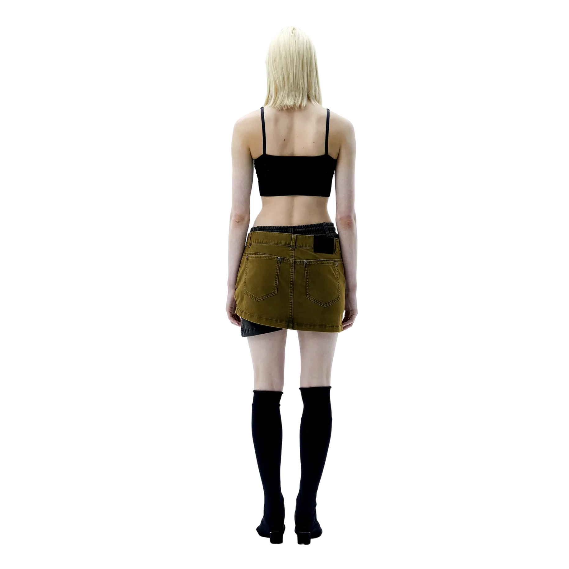 (Ariella) Strange Skirt —  Washed Olive