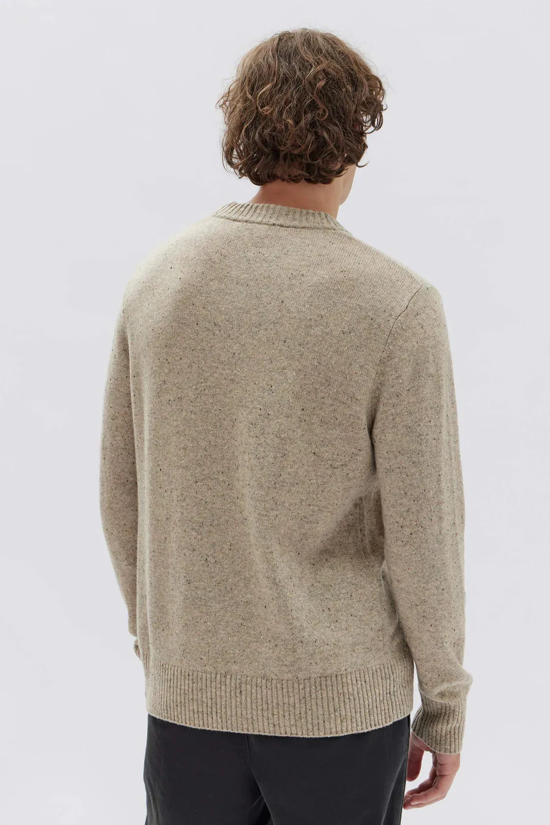 ASSEMBLY - CARSON KNIT - STONE MARLE