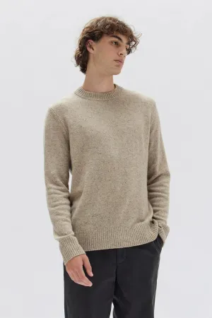 ASSEMBLY - CARSON KNIT - STONE MARLE