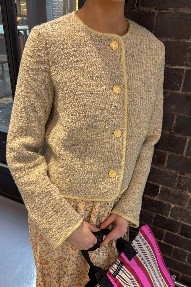 Ba&sh Deredith Ecru Jacket