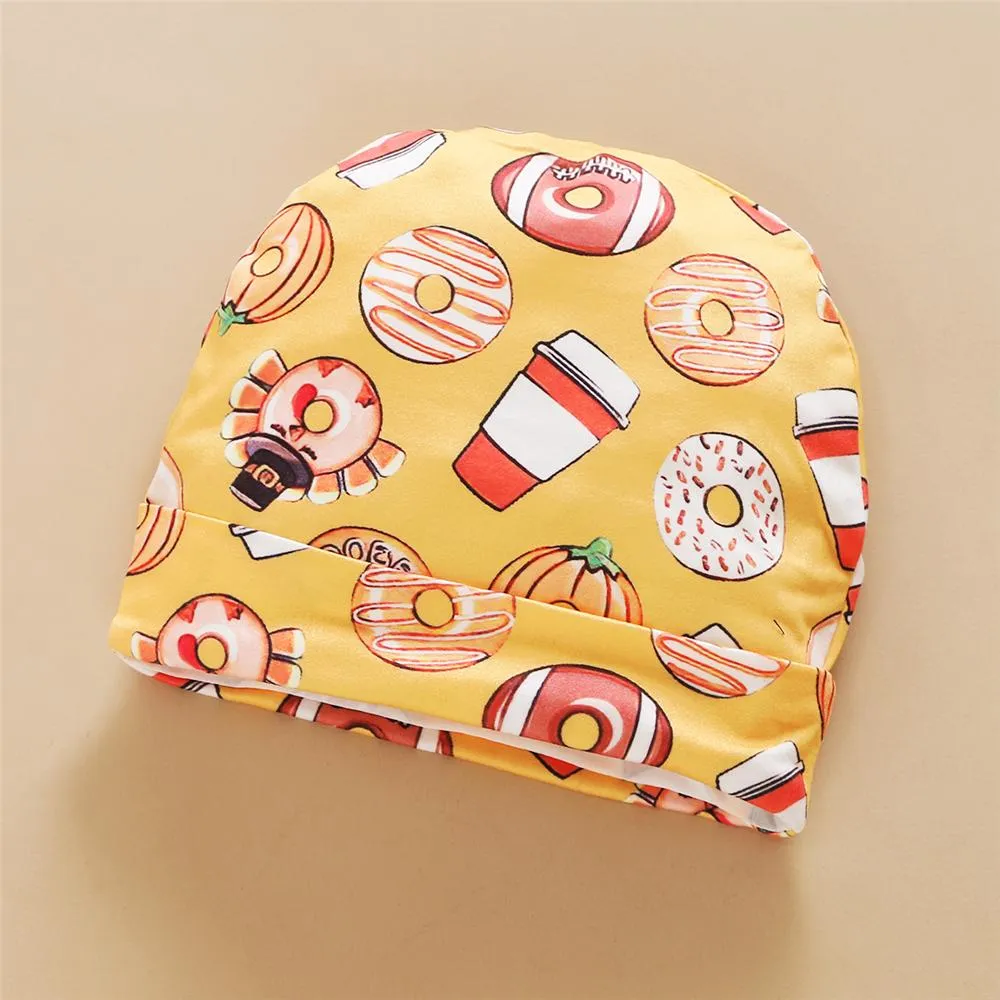 Baby Unisex Letter Printed Romper & Pants & Hat Baby Wholesales