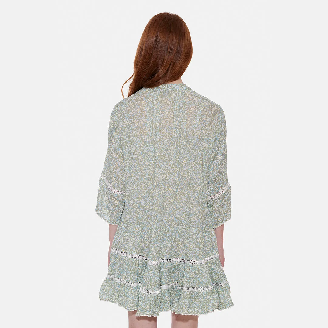 Bella Ciao Dress Kaki