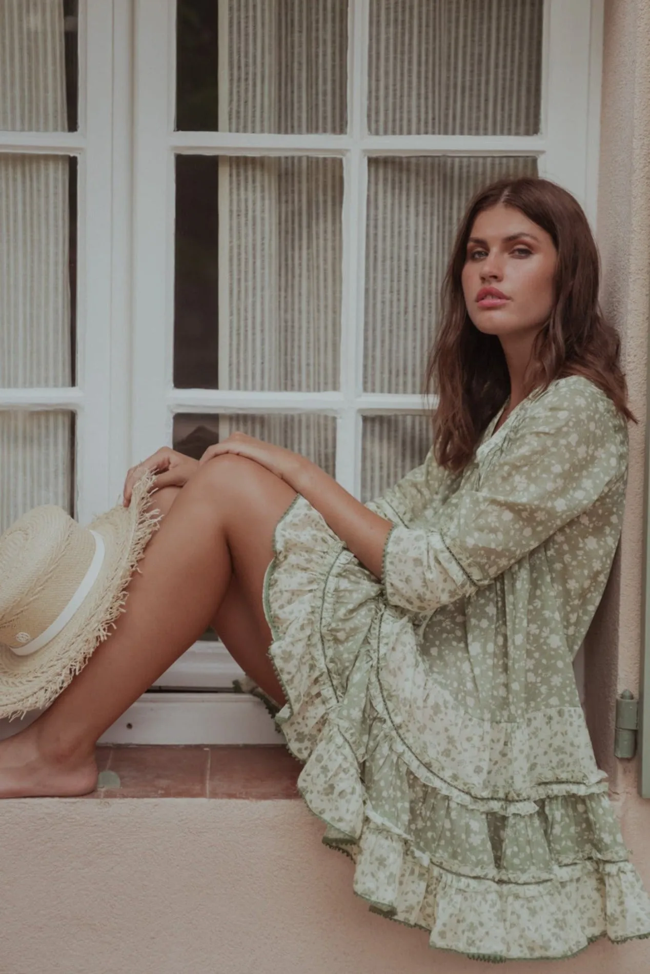 Bella Ciao Dress Kaki