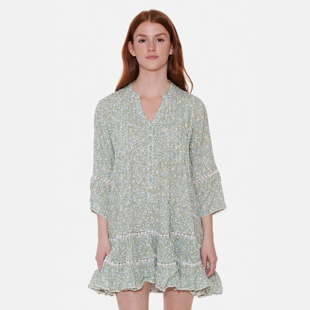 Bella Ciao Dress Kaki