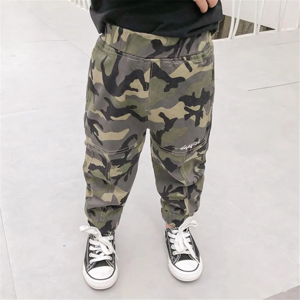 Boys Camouflage Casual Pants Boy Clothing Wholesale