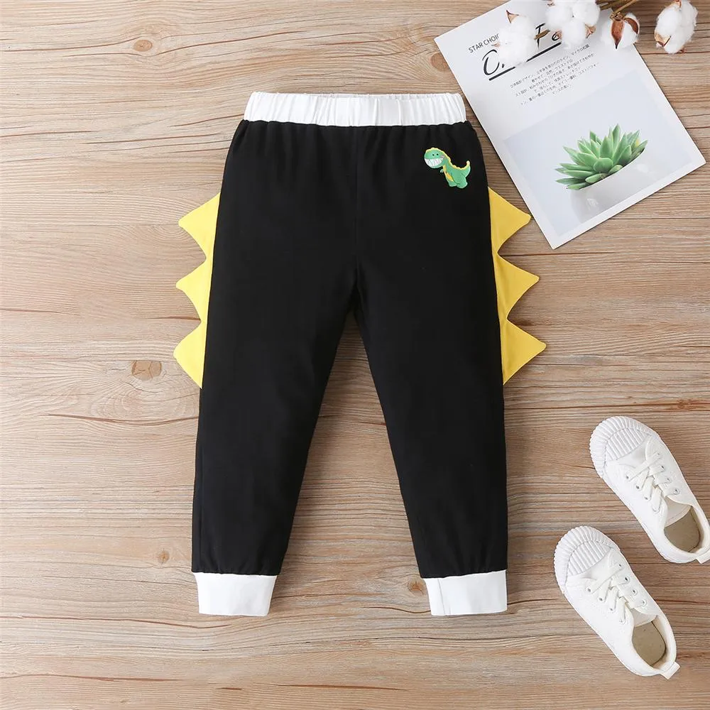 Boys Dinosaur Striped Long Sleeve Top & Pants Boys Wholesale