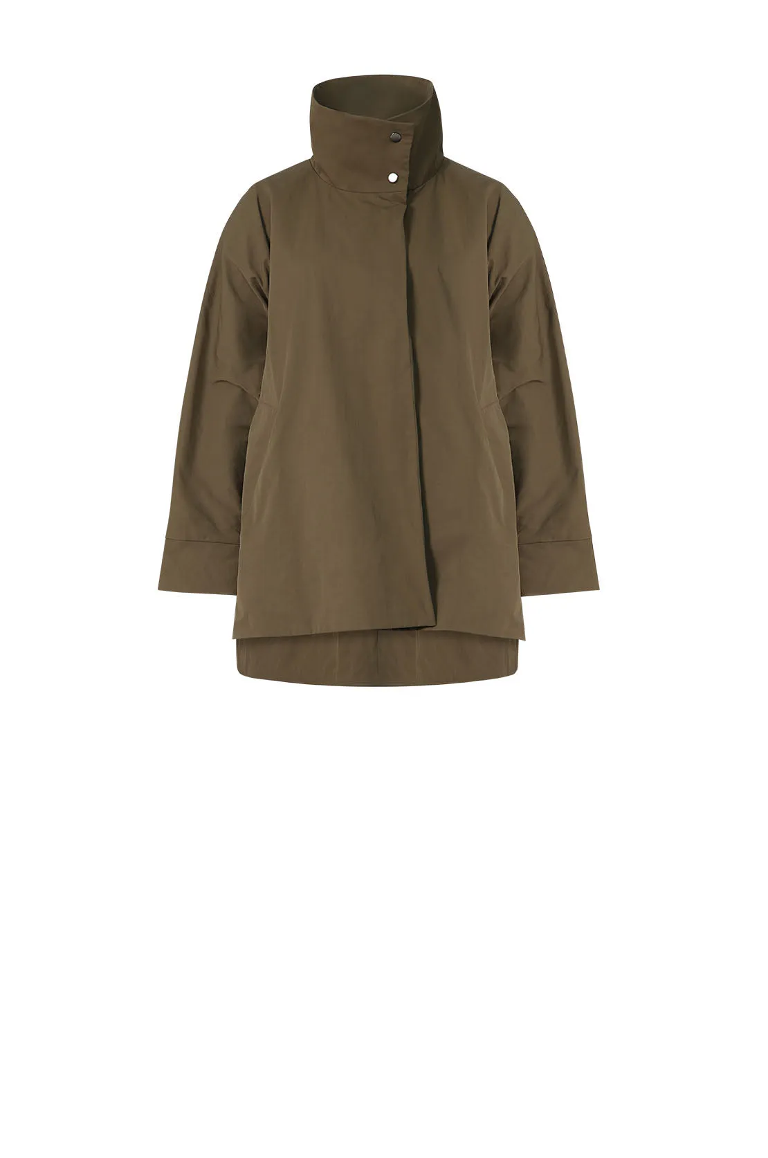 brace jacket / dark olive green