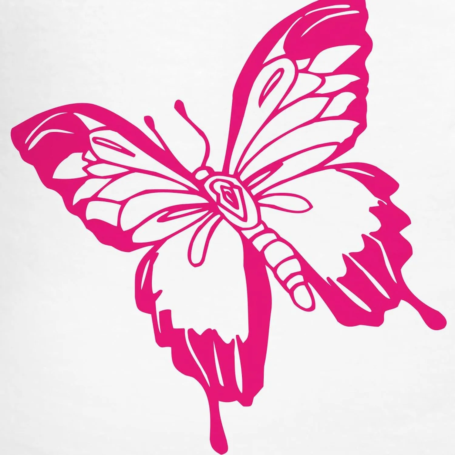 CafePress Pink Butterfly Pajamas Men's Novelty Light Pajama Set, Comfortable PJ Sleepwear