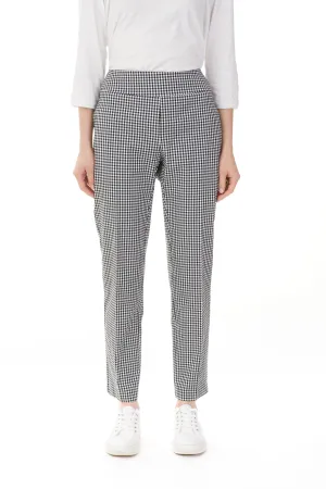 Charlie B Gingham Ankle Pant