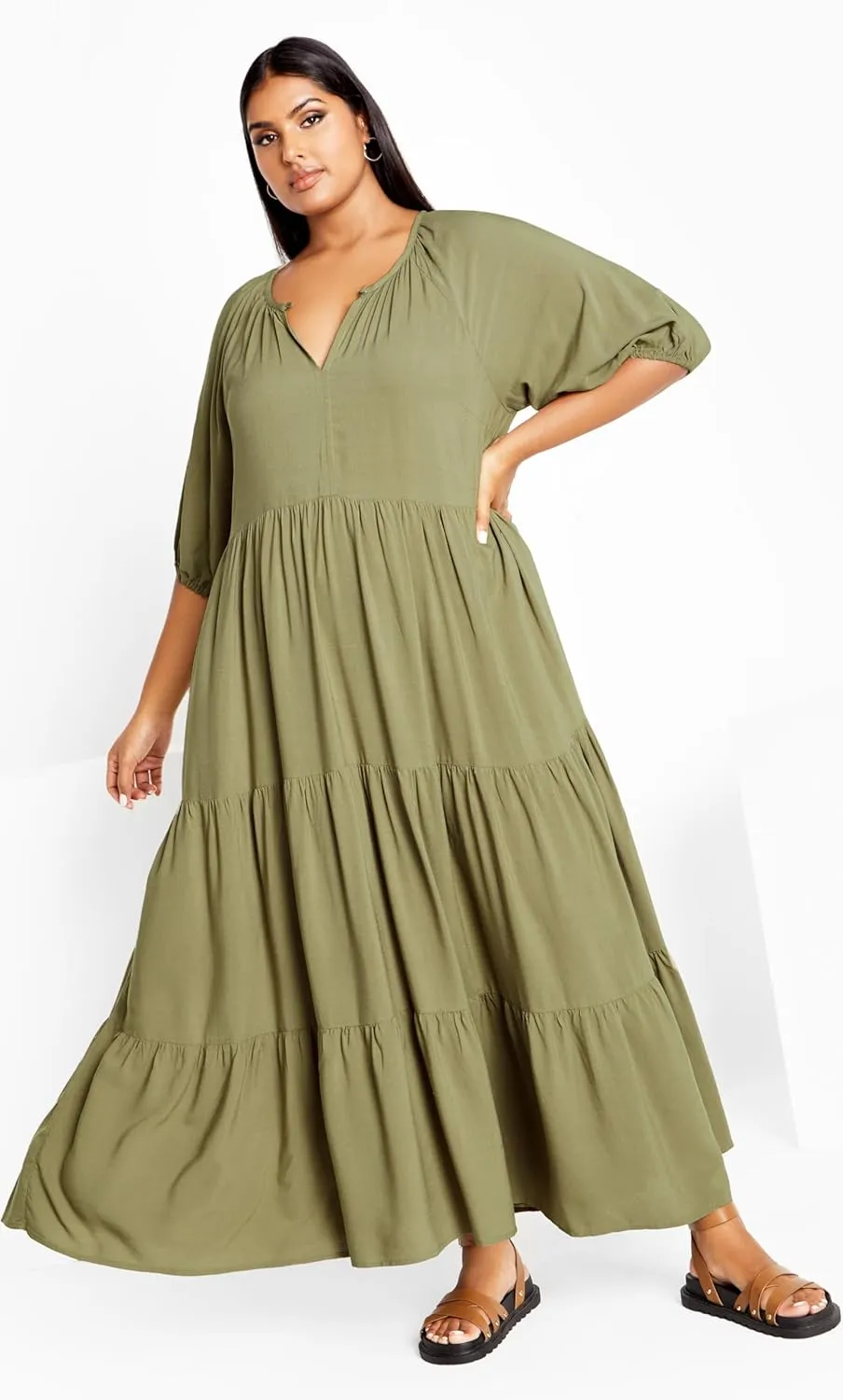 City Chic Women's Brynn Maxi Dress