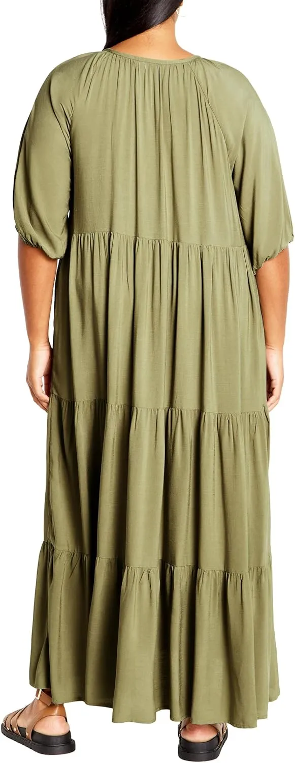 City Chic Women's Brynn Maxi Dress