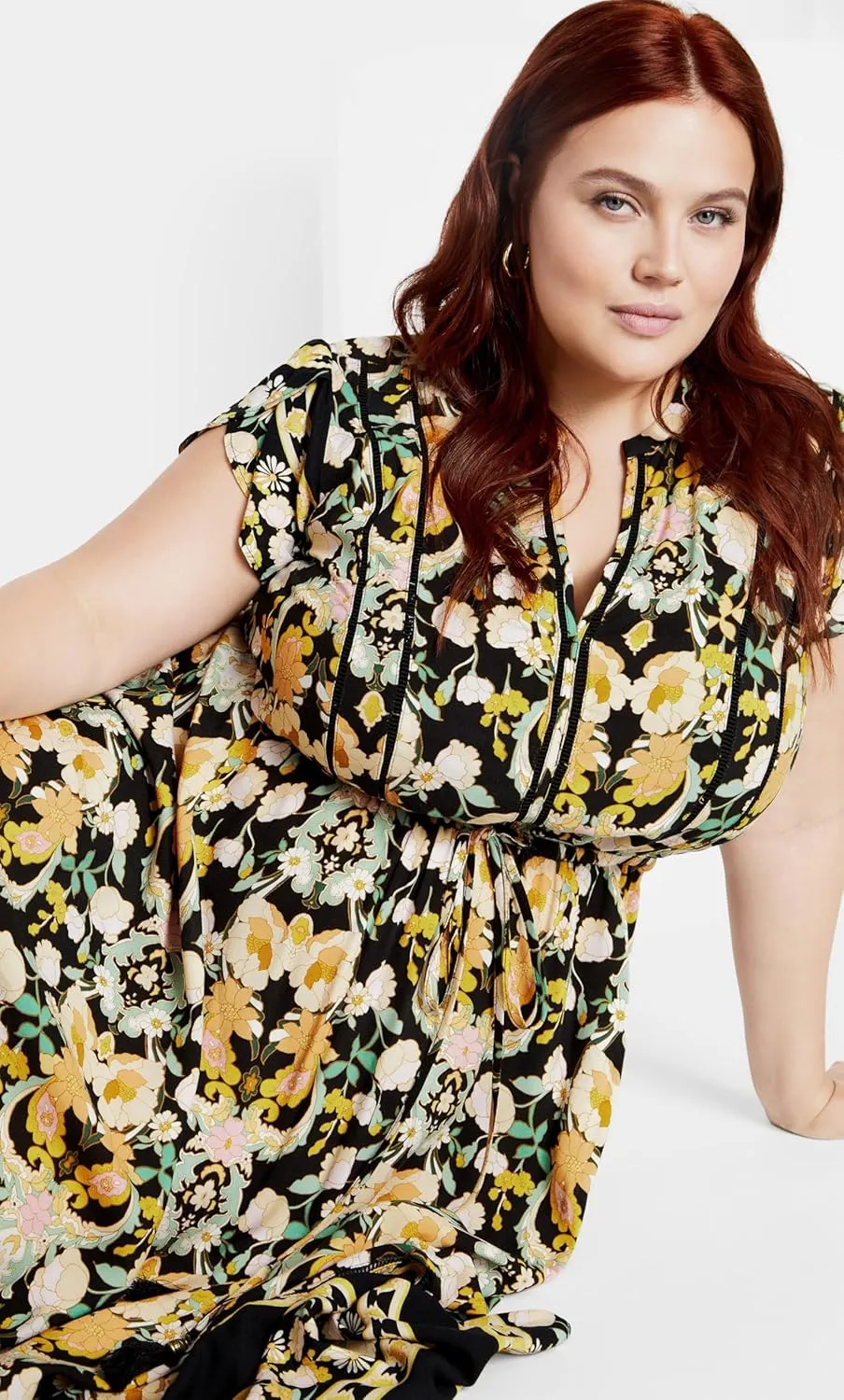 City Chic Women's Citychic Plus Size Maxi Lilah