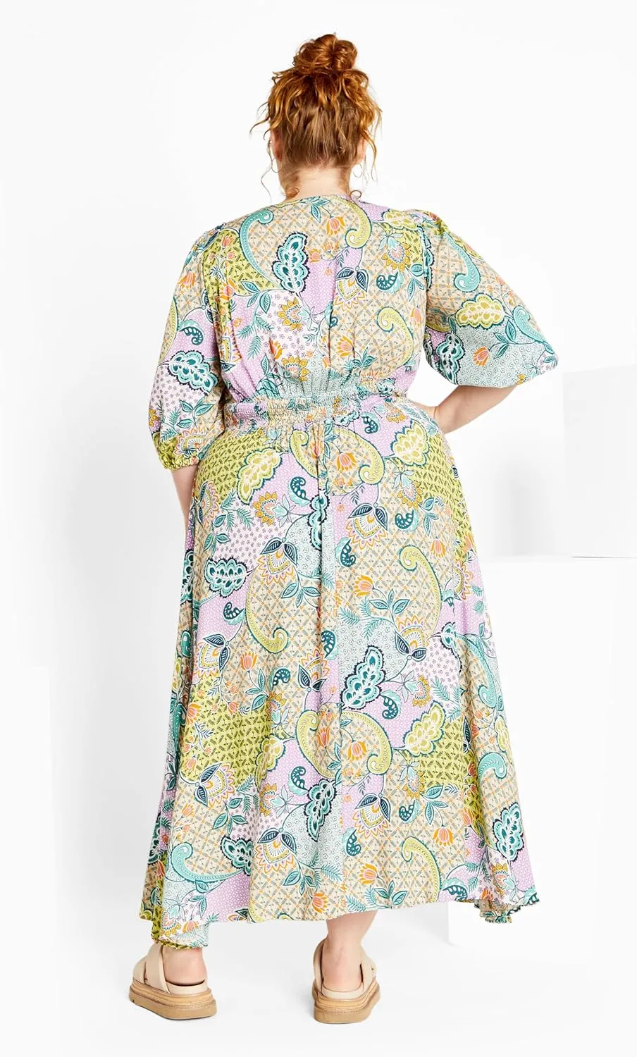City Chic Women's Maxi Daydream Print