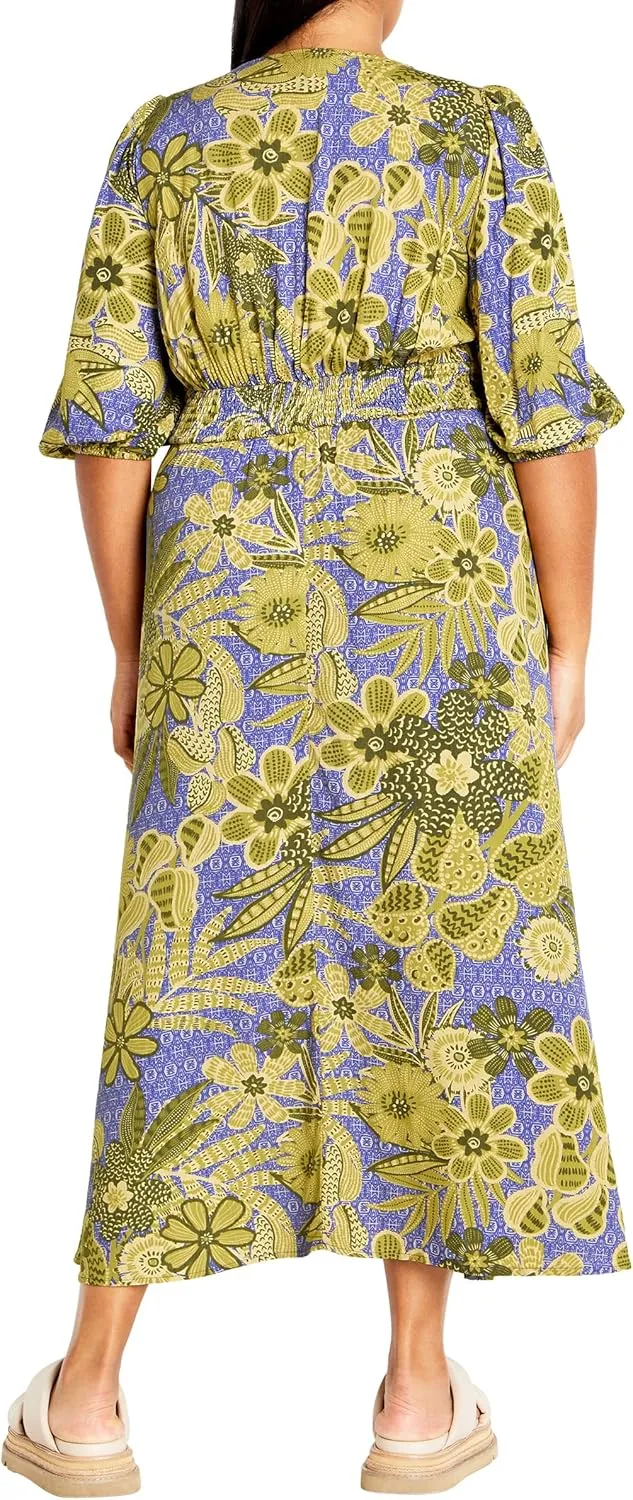 City Chic Women's Maxi Daydream Print