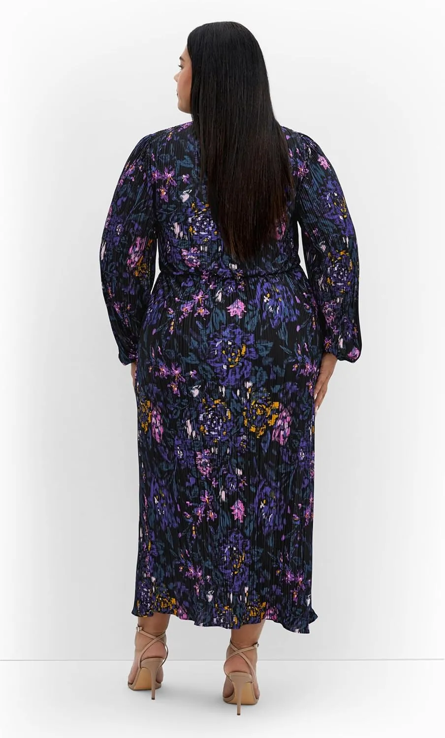 City Chic Women's Plus Size Dress-Kaya Print Maxi