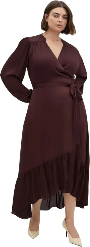 City Chic Women's Plus Size Dress-Rylie Love Maxi