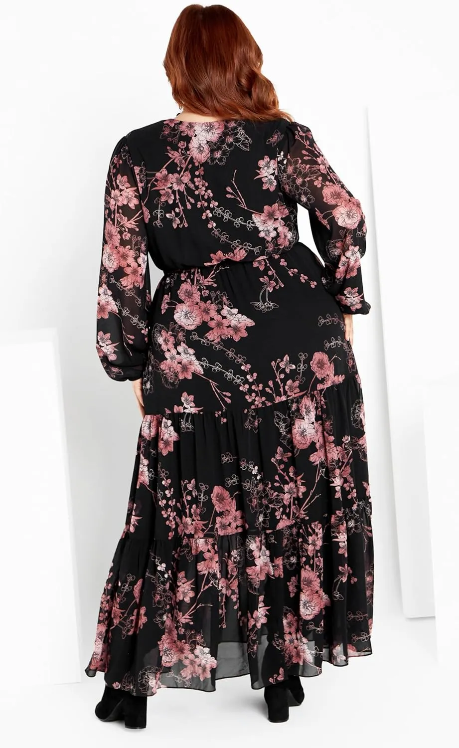 CITY CHIC Women's Plus Size Maxi Black Bold Blsm