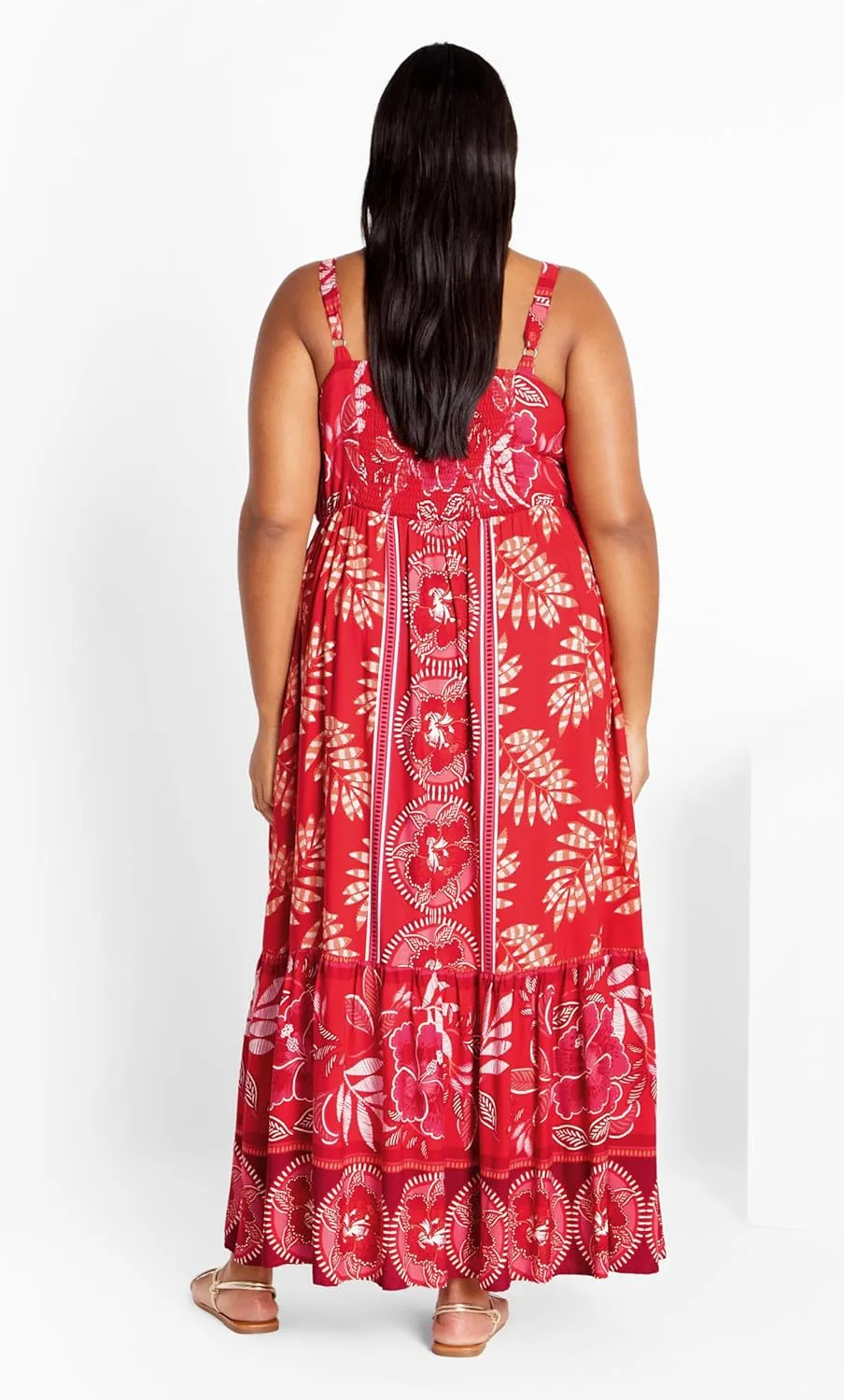 City Chic Women's Plus Size Maxi Dress - Eden Placement
