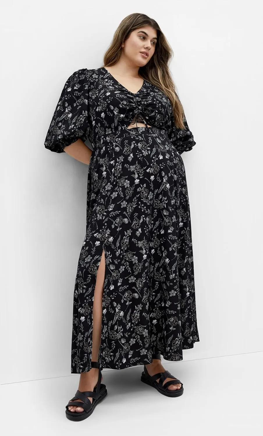 City Chic Women's Plus Size Maxi Dress - Jolene Print