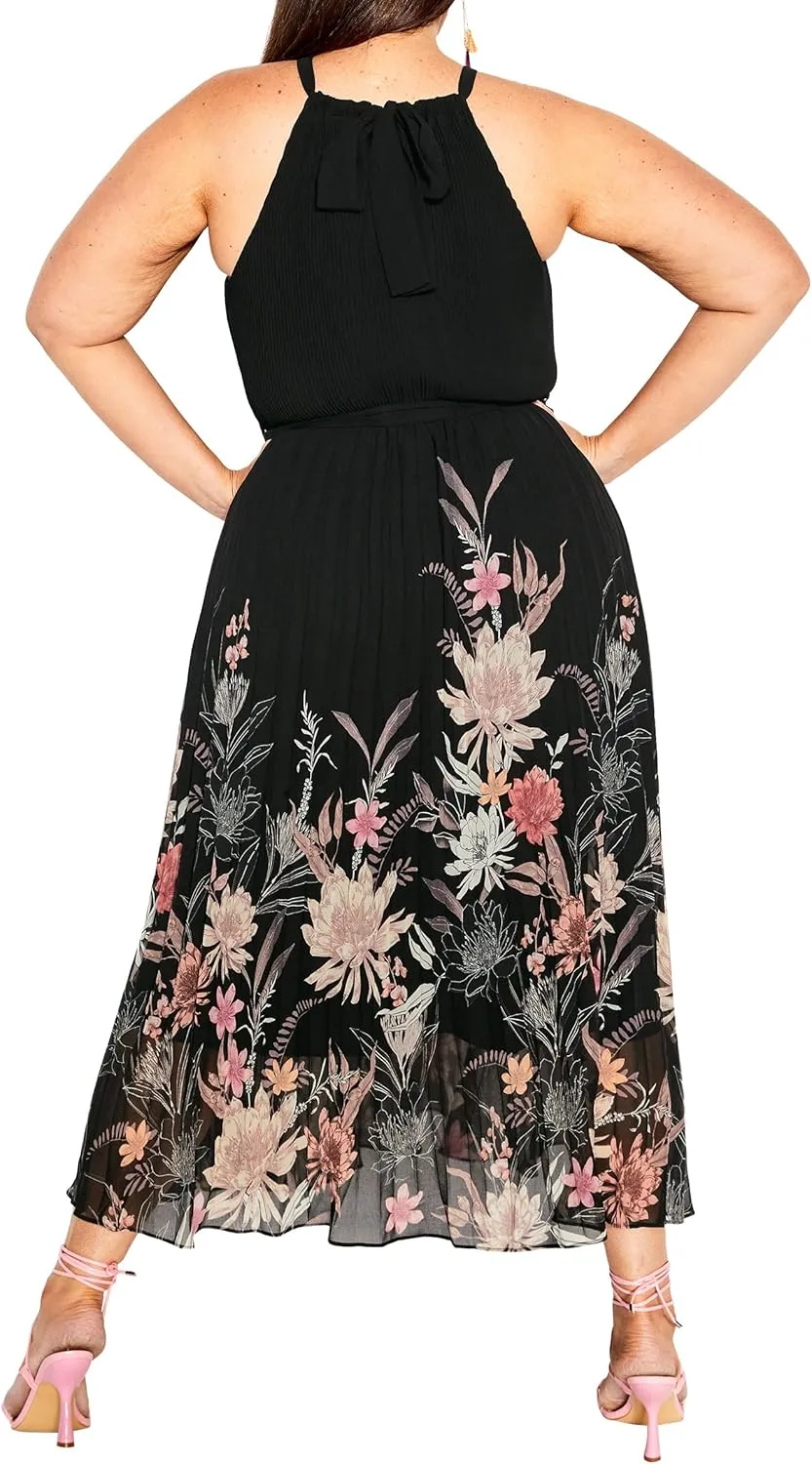 City Chic Women's Plus Size Maxi Dress - Rebecca Border