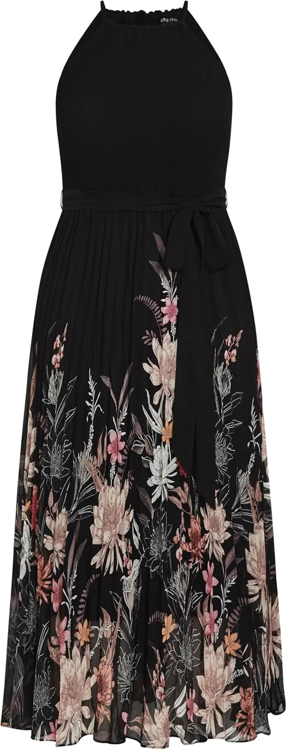 City Chic Women's Plus Size Maxi Dress - Rebecca Border