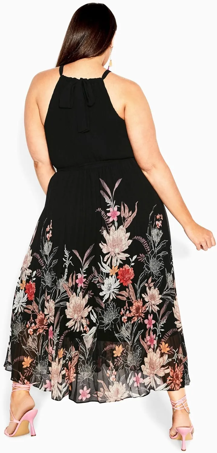 City Chic Women's Plus Size Maxi Dress - Rebecca Border