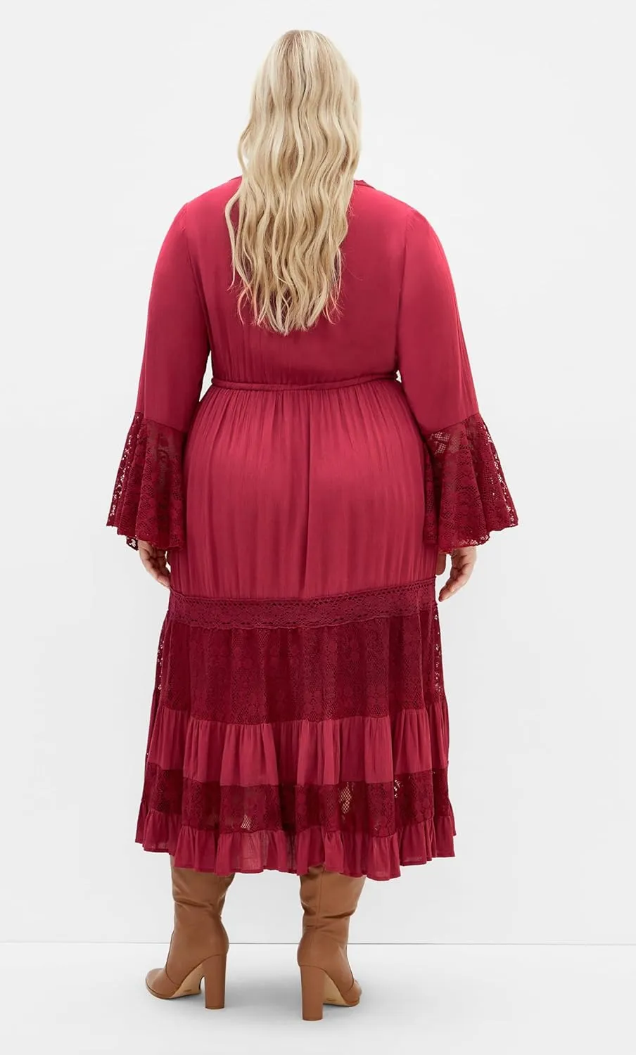City Chic Women's Plus Size Maxi Dress - Tisha Lace