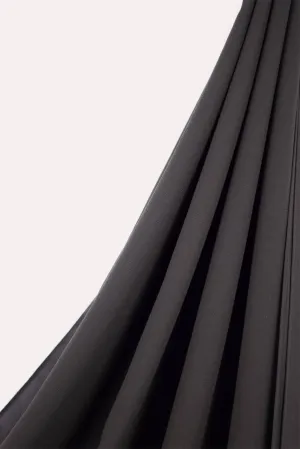 Classic Chiffon Hijab - Peppercorn