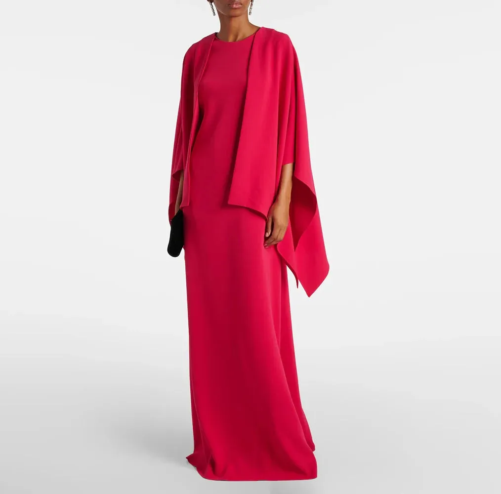 Elegant A-Line Floor-Length Dress