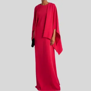 Elegant A-Line Floor-Length Dress