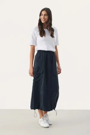 ERITZAPW CARGO SKIRT "Dark Navy"