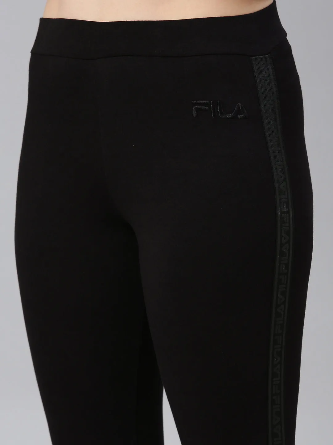 FILA Adults-Women Black Leggings