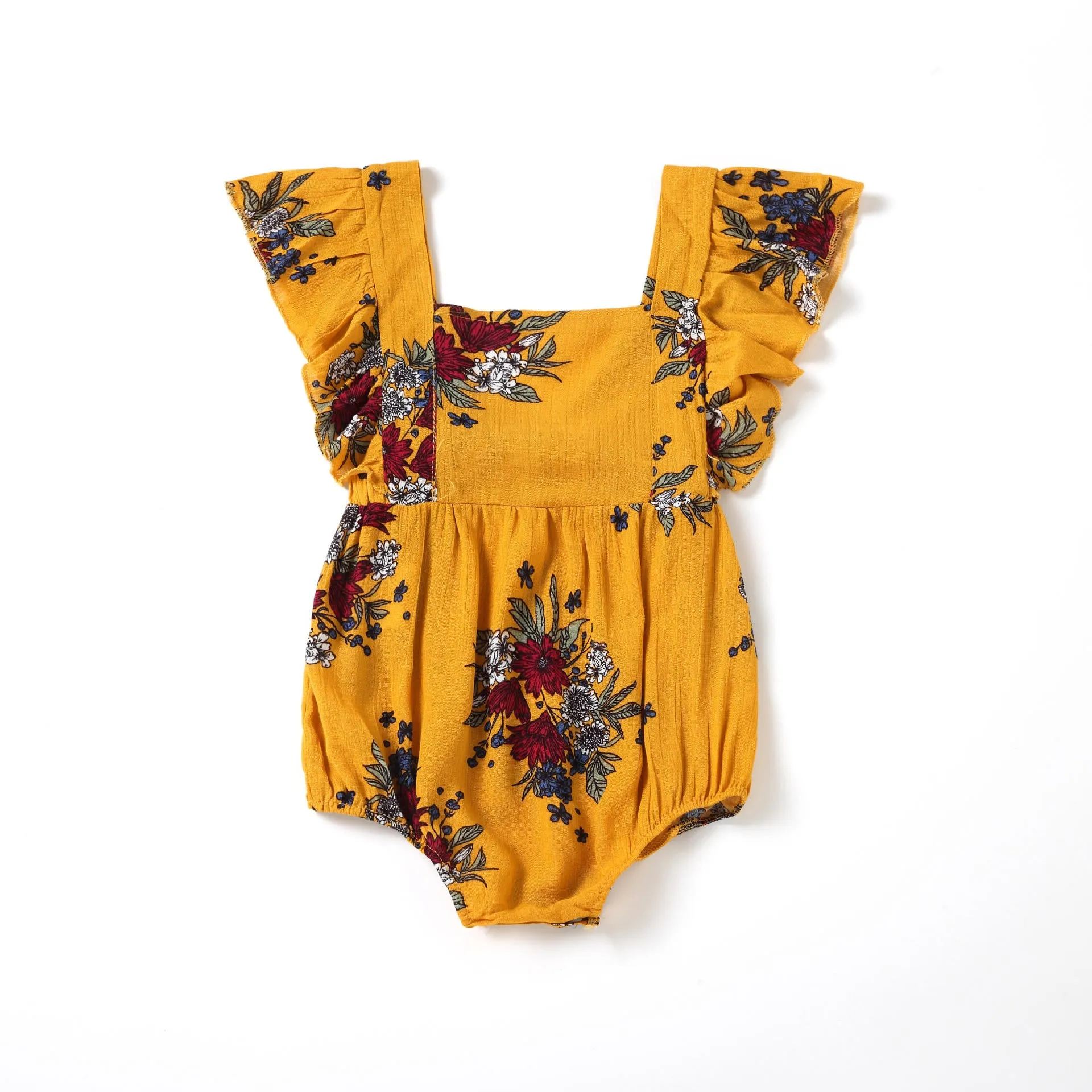Floral Print Cami Jumpsuit For Mom & Daughter