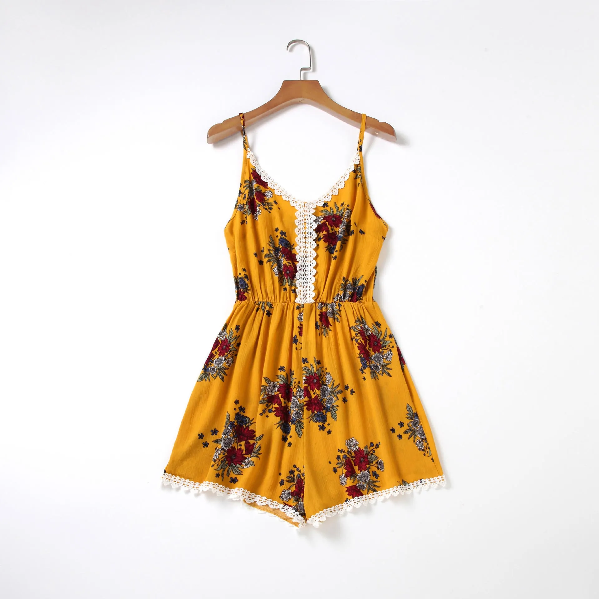 Floral Print Cami Jumpsuit For Mom & Daughter