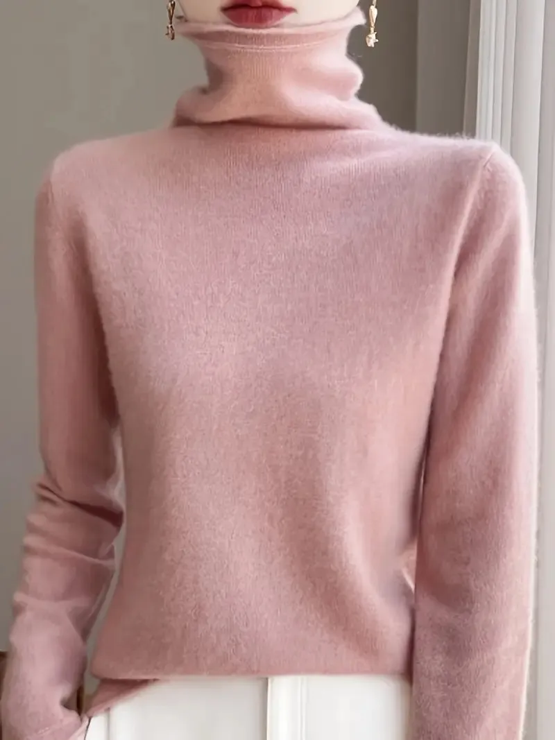 Grof gebreide coltrui voor dames - Dik, warm, herfst/winter