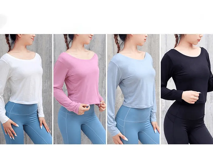 Gym Wear Women's Long Sleeve Blazer Running Dry Feeling Bare