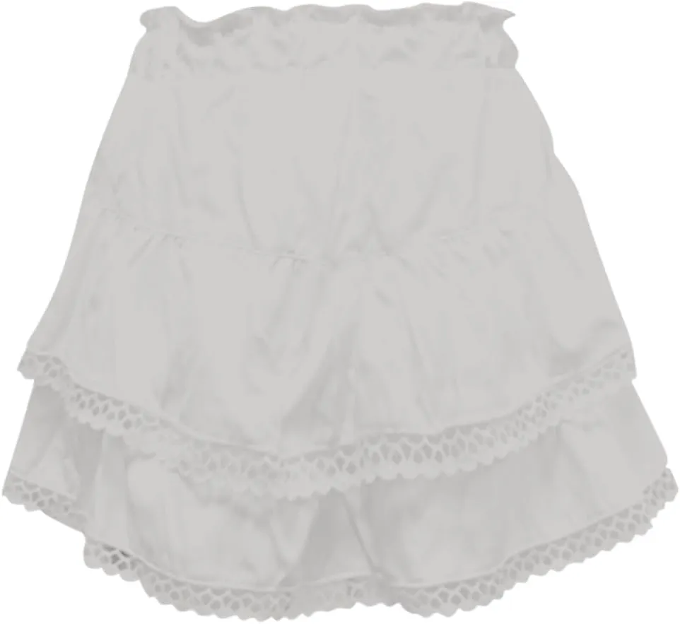 High Waisted Skirts for Women Trendy Summer Asymmetrical Hem Flowy Boho Cute Dress