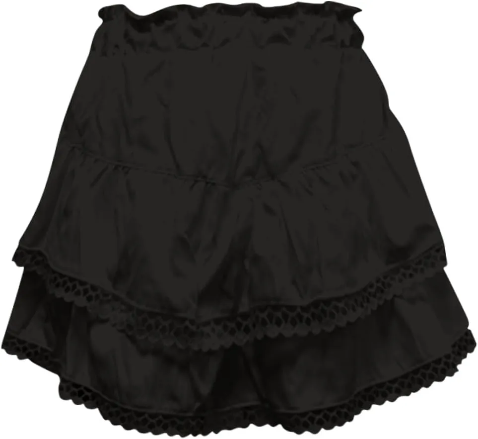 High Waisted Skirts for Women Trendy Summer Asymmetrical Hem Flowy Boho Cute Dress