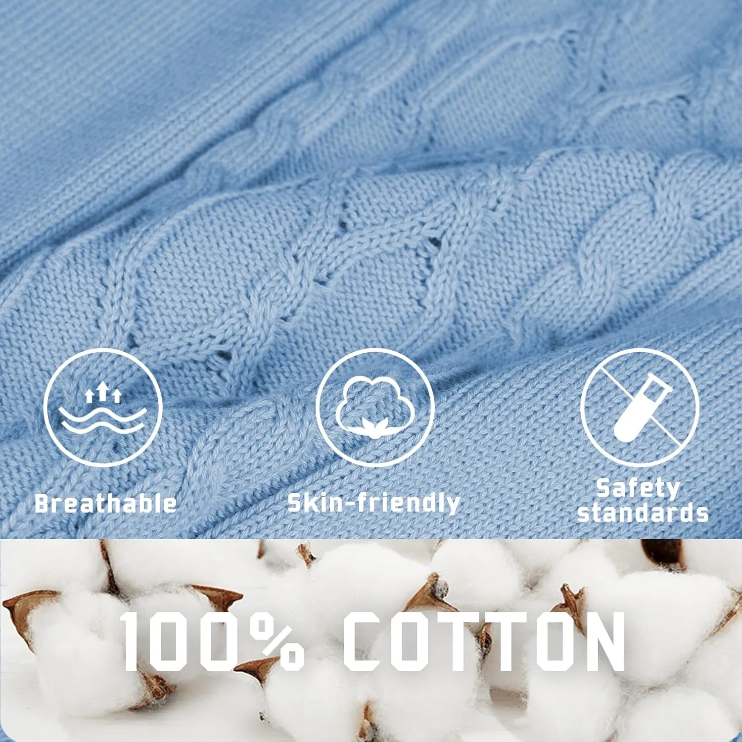 Kid Nation Boys Sweater Vest 100% Cotton School Uniform Vest for Girls Boy Toddler Kids Knit Vest