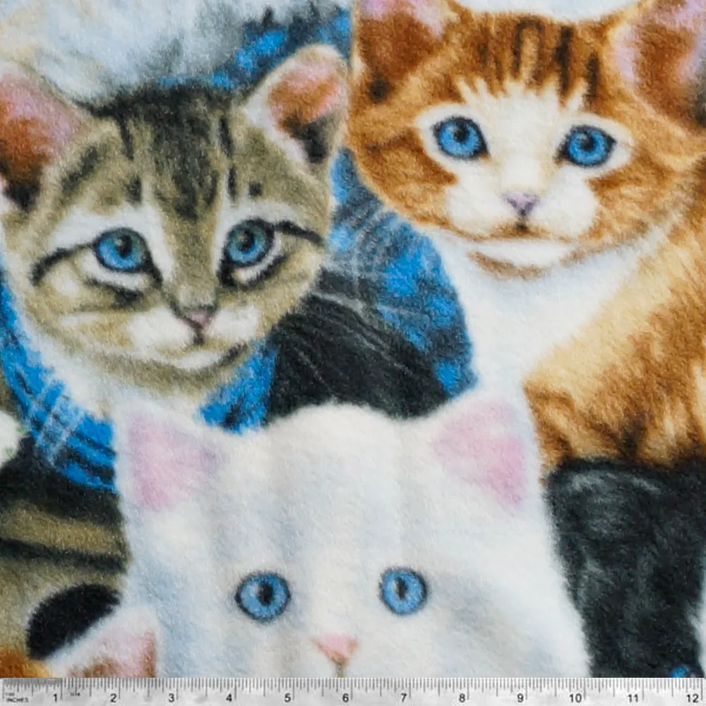 Kitten Anti-pill Fleece Fabric